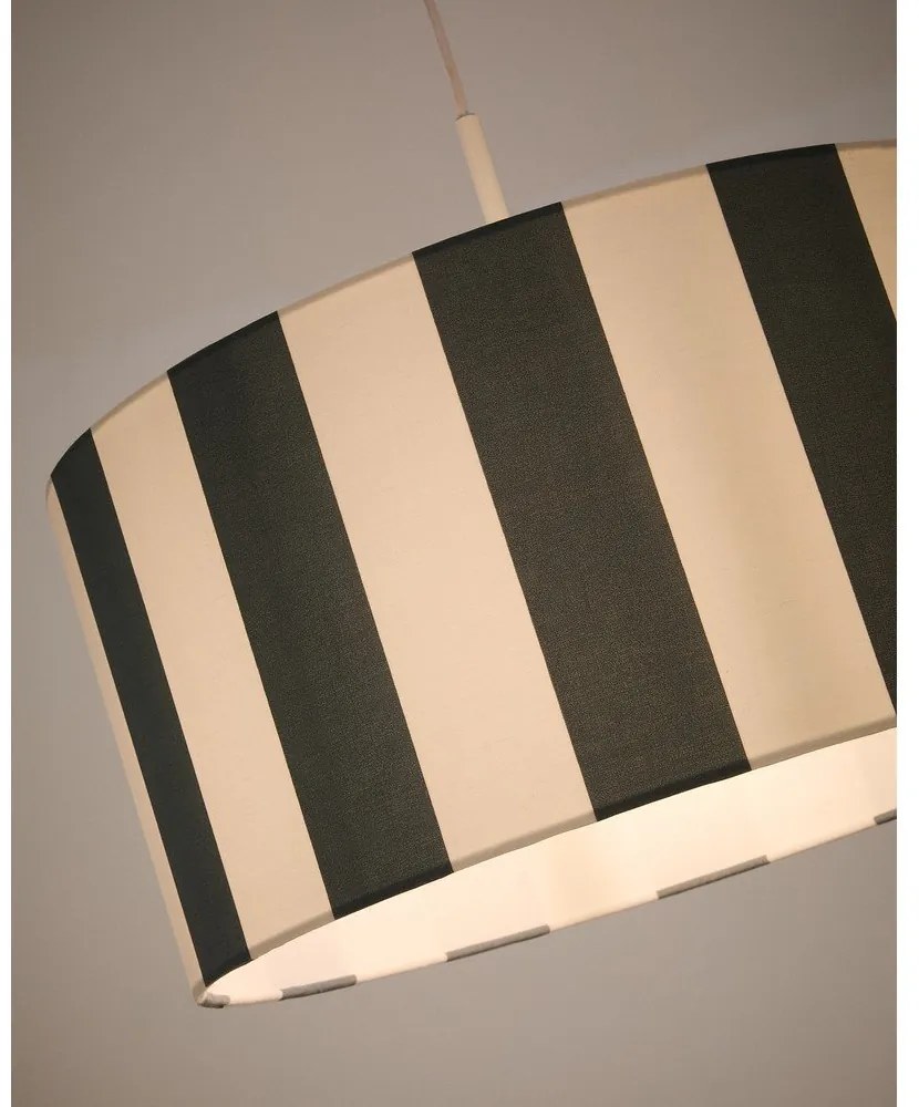 Biele/modré detské tienidlo ø 40 cm Ciral – Kave Home