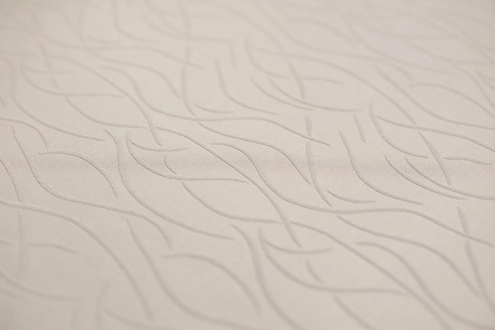 Dekorstudio Teflónovy obrus na stôl Waves - biely Rozmer obrusu (šírka x dĺžka): 140x240cm