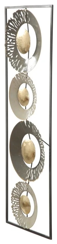 Nástenná kovová dekorácia Mauro Ferretti Ring, 31 × 89,5 cm