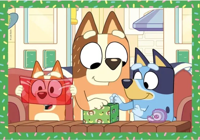 Puzzle 4v1 Bluey Clementoni 21530