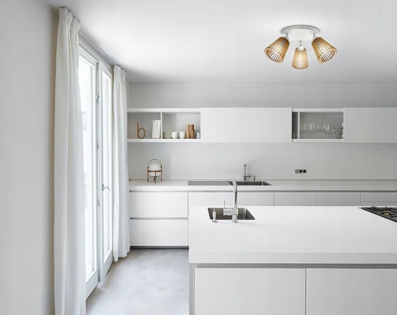 BERGE Okrúhle stropné svietidlo - 3xE27 - LUCA04