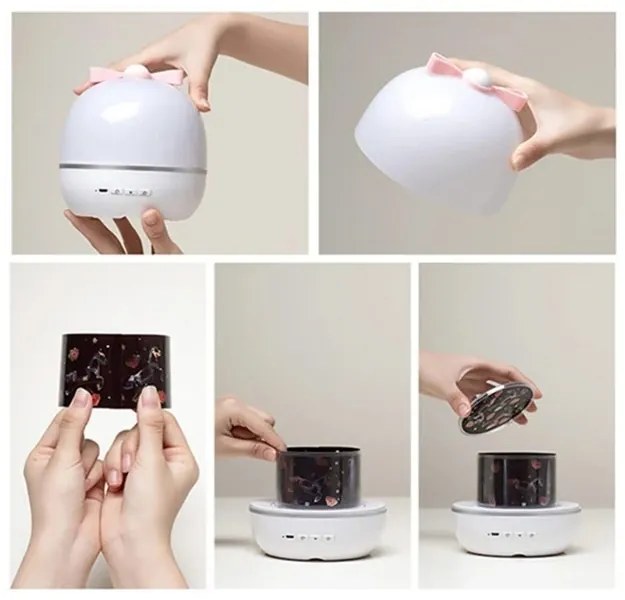 Projektor GALAXY biely