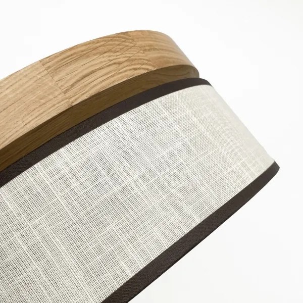 Brilagi - LED stropné svietidlo BELLADONNA LED/36W/230V pr. 40 cm krémová/dub