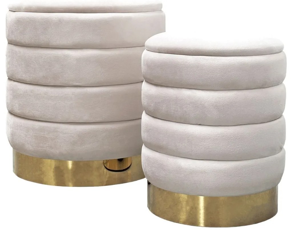 TABURET BASILEO 2v1 BÉŹOVÝ