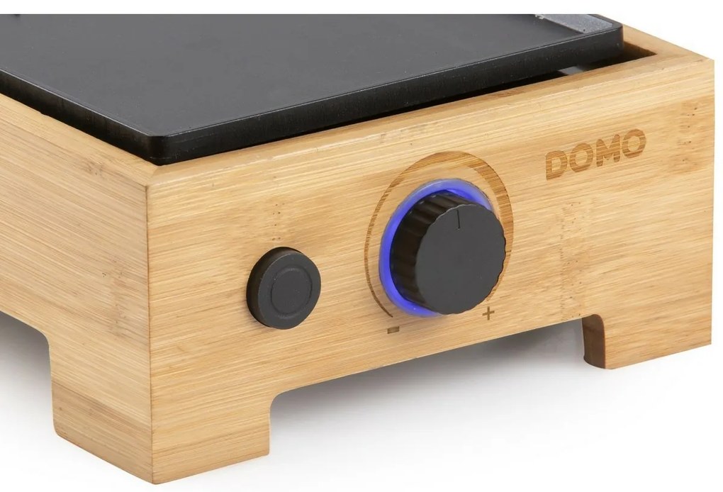 DOMO DO9270G stolný elektrický gril Plancha BambooStyle, M