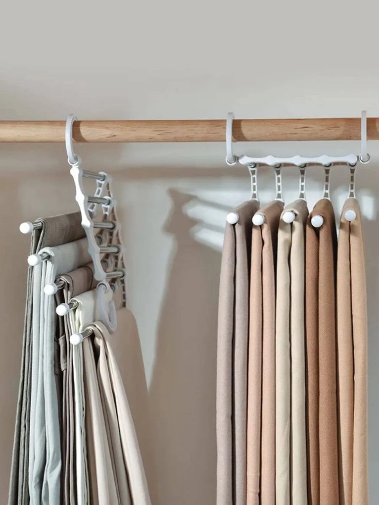 CMP Paris Vešiak, ramienko do šatníkovej skrine na zavesenie 5 nohavíc, výsuvný