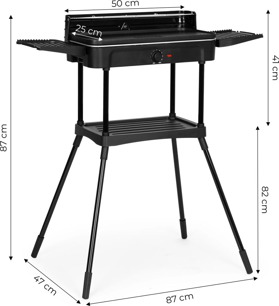 Elektrický gril 3v1 MultiGarden černý