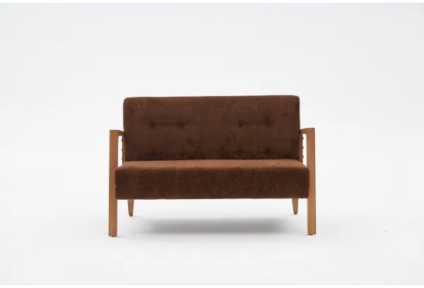 Dvojmiestná pohovka TUMI hnedá