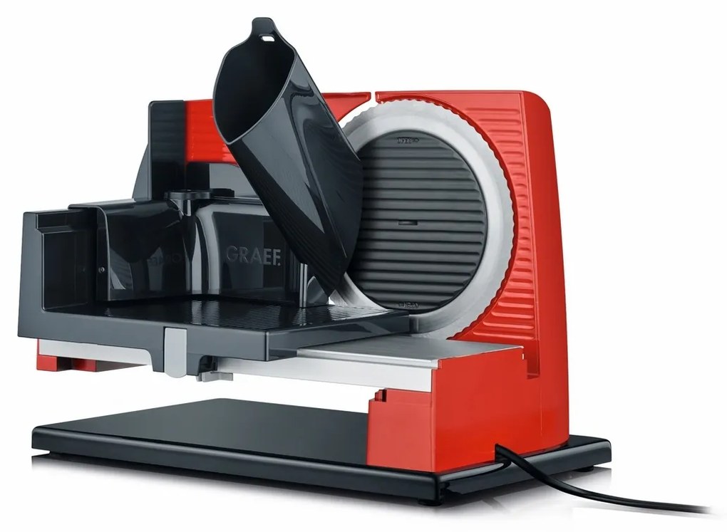 GRAEF SKS 11023 elektrický krájač s 2 kotúčmi, červená