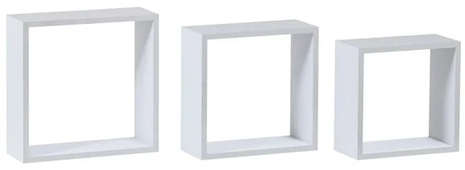 Autronic BONTEC Polička, mdf, čierna, P-008 BK Farba: Hnedá