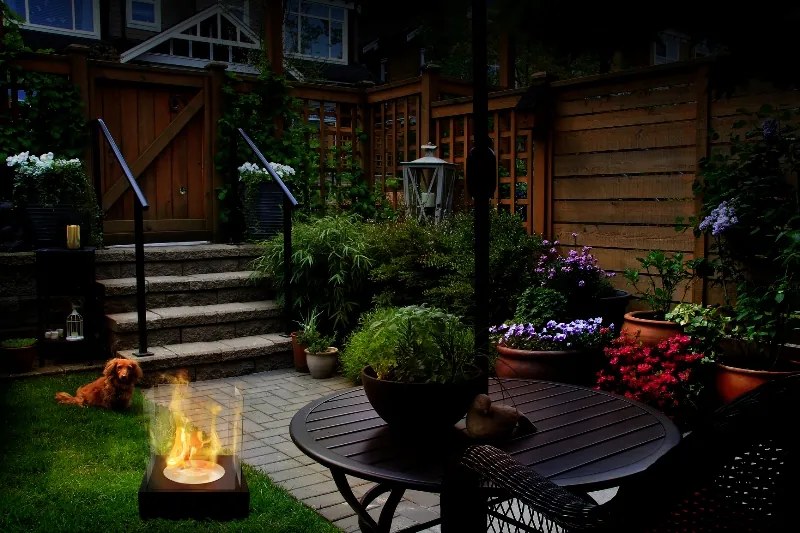 Voľne stojaci biokrb ČIERNA 40x52x40