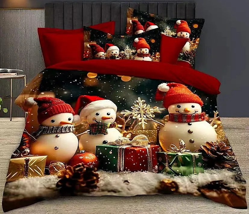 Obliečky Vianočné Via 1 Bavlna 7-dielna súprava