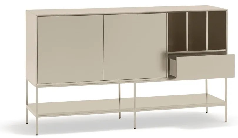 Krémová komoda 166x98x45 cm Platt – Teulat