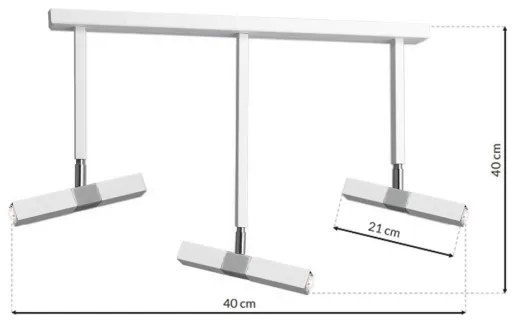 LED Bodové svietidlo CASTRO 3xG9/7W/230V