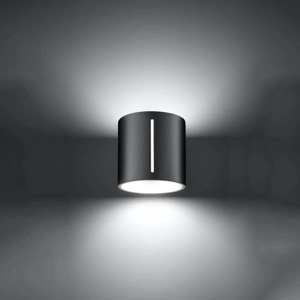 Sollux Lighting Nástenné svietidlo INEZ sivé