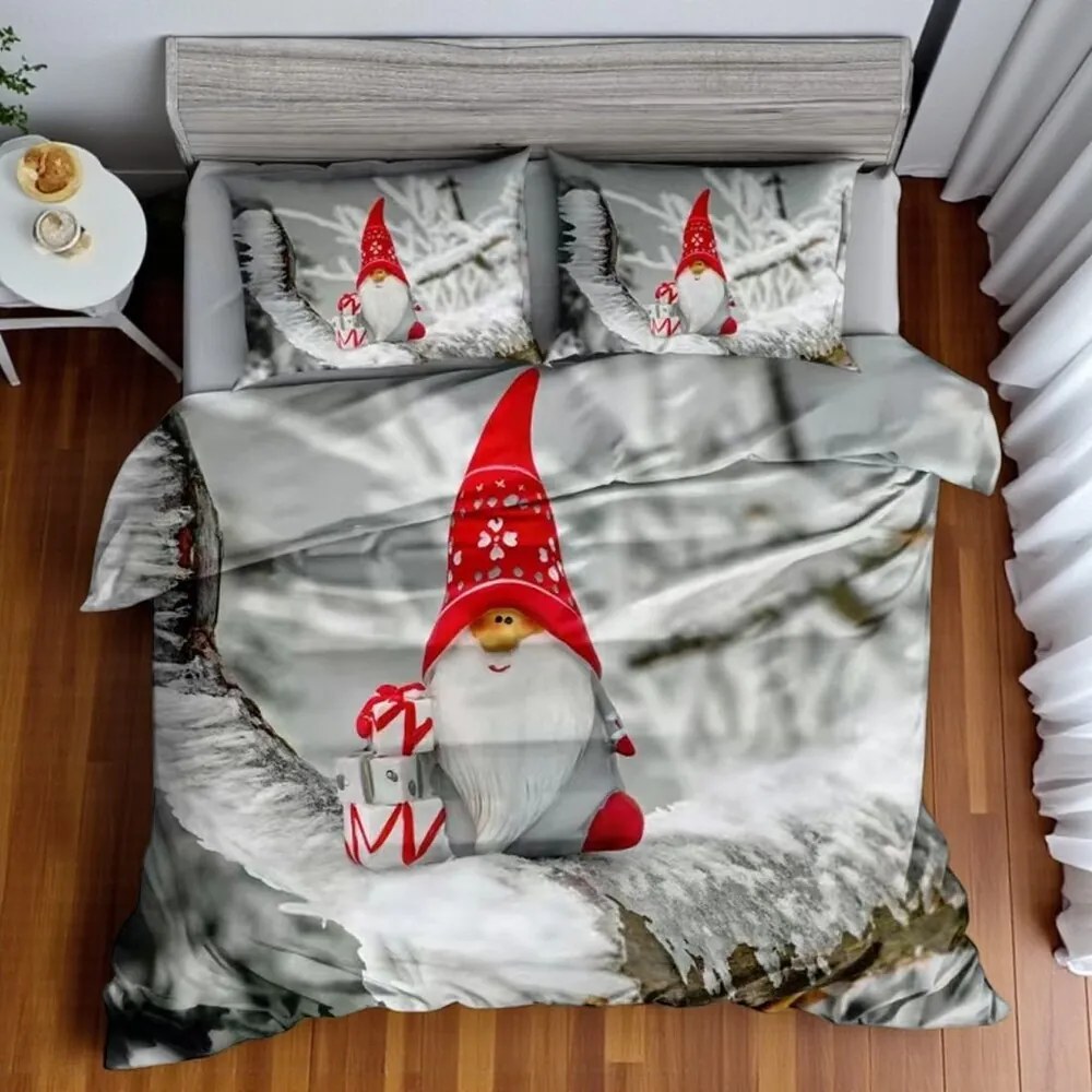 Obliečky NADELLE GREY 3-dielna sada 140x200 cm