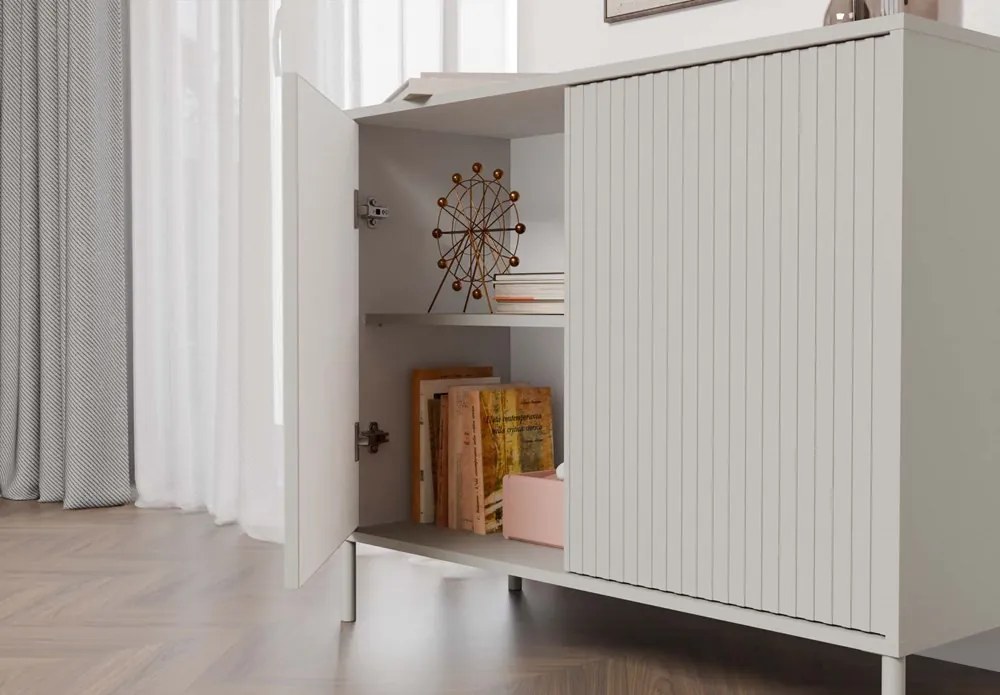 Komoda Kamaro 2D Slim 103 cm kašmír