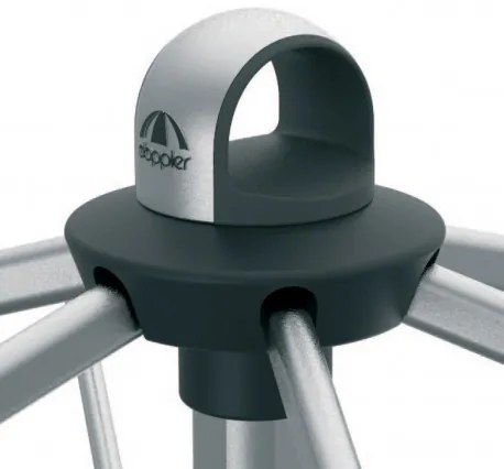 Doppler EXPERT 280 cm - slnečník s automatickým naklápaním kľučkou - 2. akosť (S270)