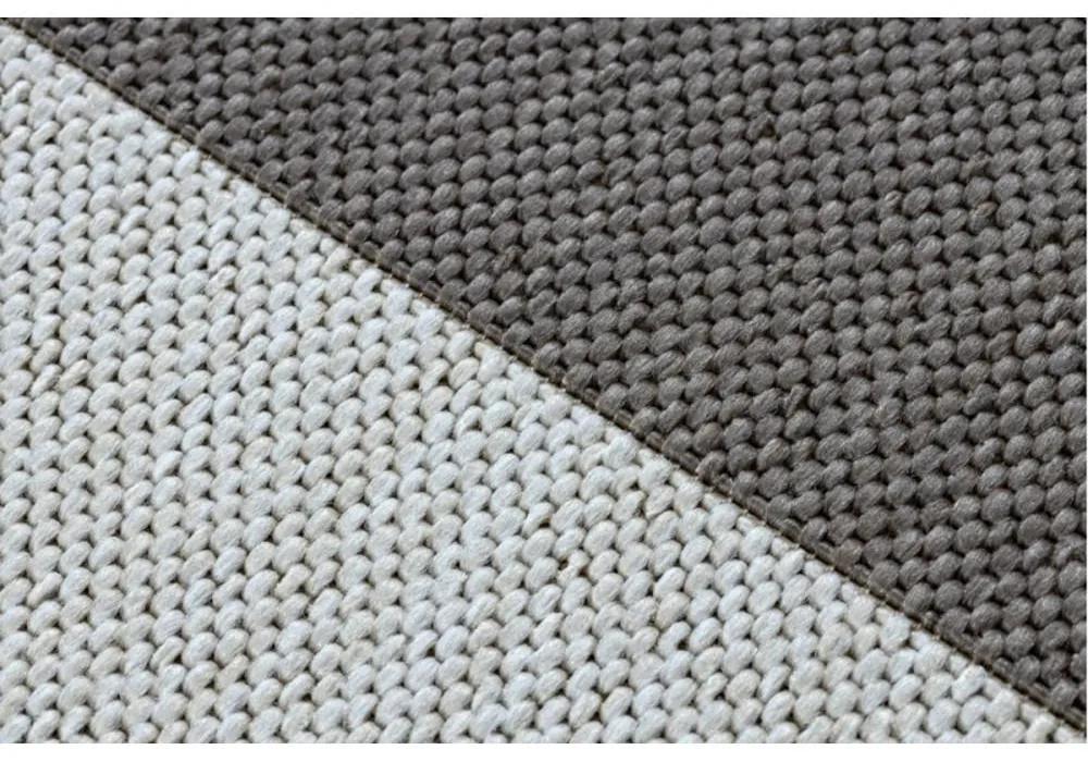 Kusový koberec Pruhy béžový 120x170cm