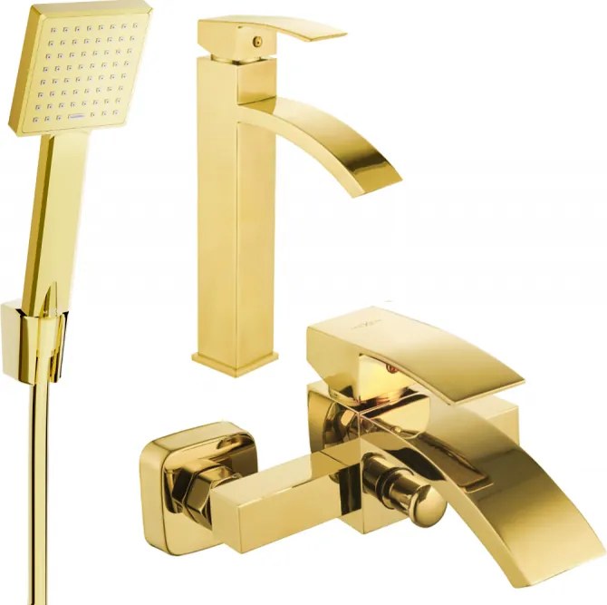 Mexen Libra R45 sada vaňová, zlatá - 745113R45-50