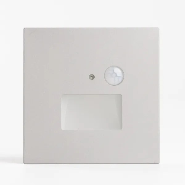 LED Schodiskové svietidlo so snímačom pohybu LED/1,5W/230V 3000/4000/6000K sivá