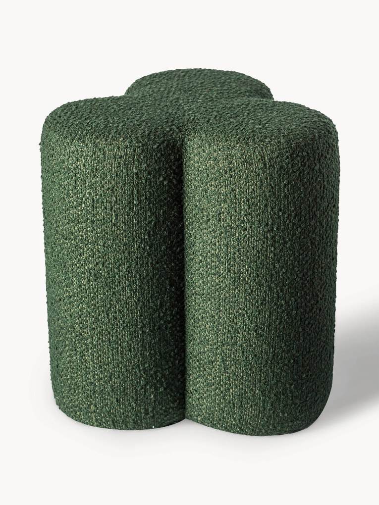 Čalúnený buklé stolček Clover