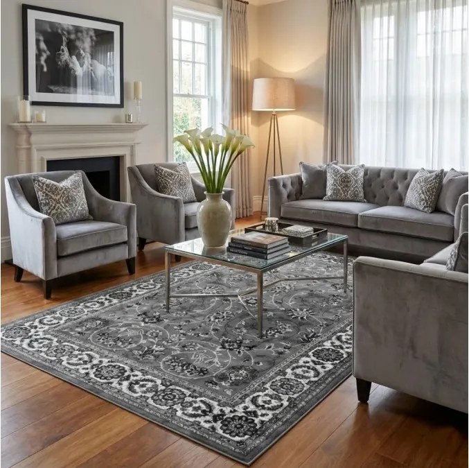 DC Koberec Orient 001 sivá Rozmer: 250×350 cm