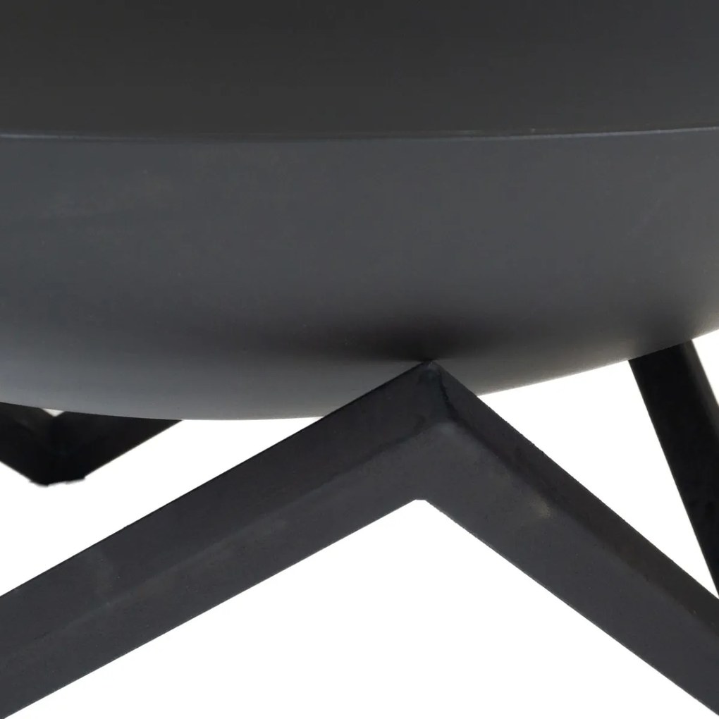 ZÁHRADNÉ OHNISKO NEREO ČIERNE 70 cm