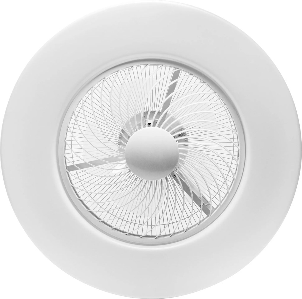 Toolight Toolight, LED stropné svietidlo s ventilátorom + diaľkové ovládanie APP1551-C, biela, OSW-05180
