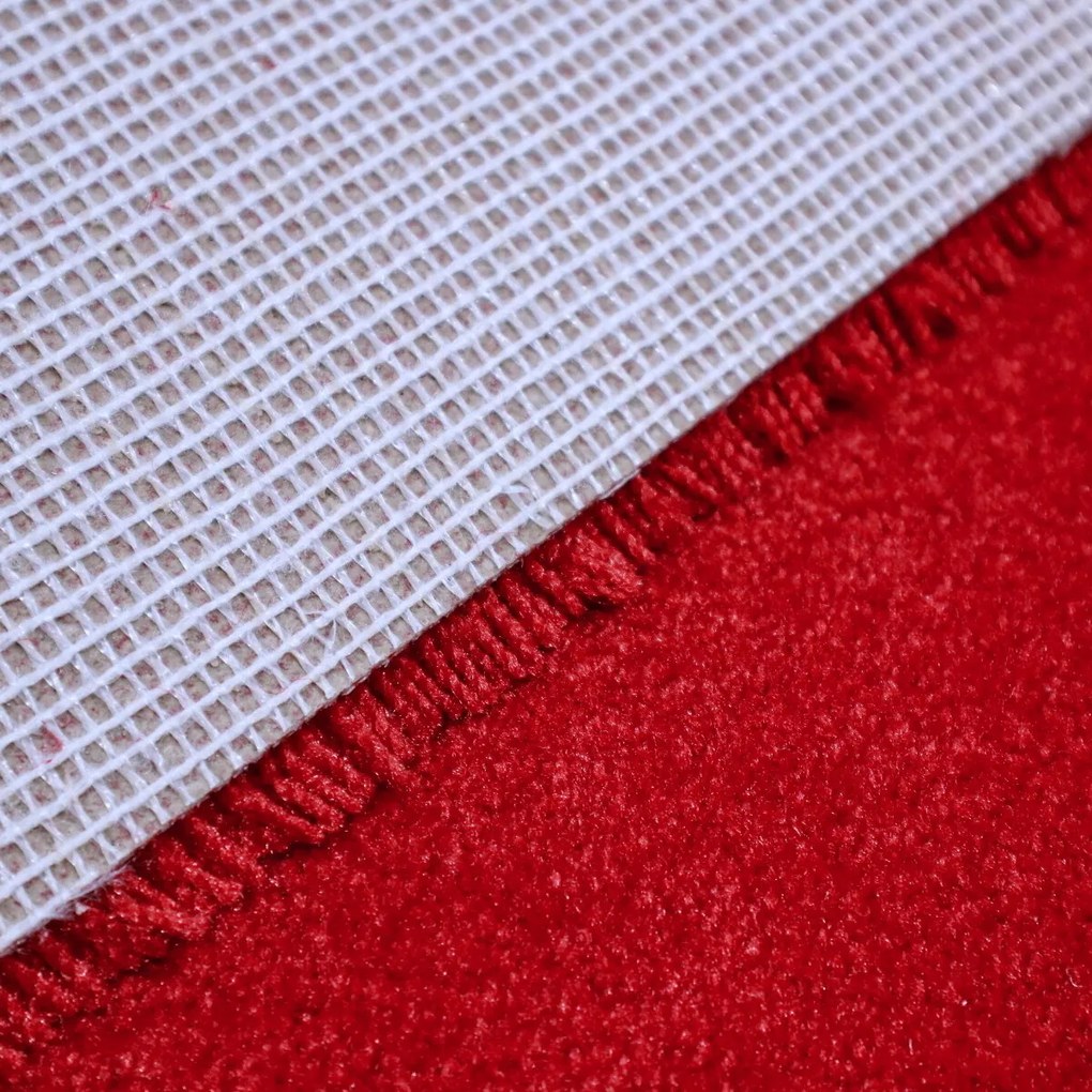 Behúň Monarch red, 100x400, červená, chodba / predsieň, AladinWorld Expres