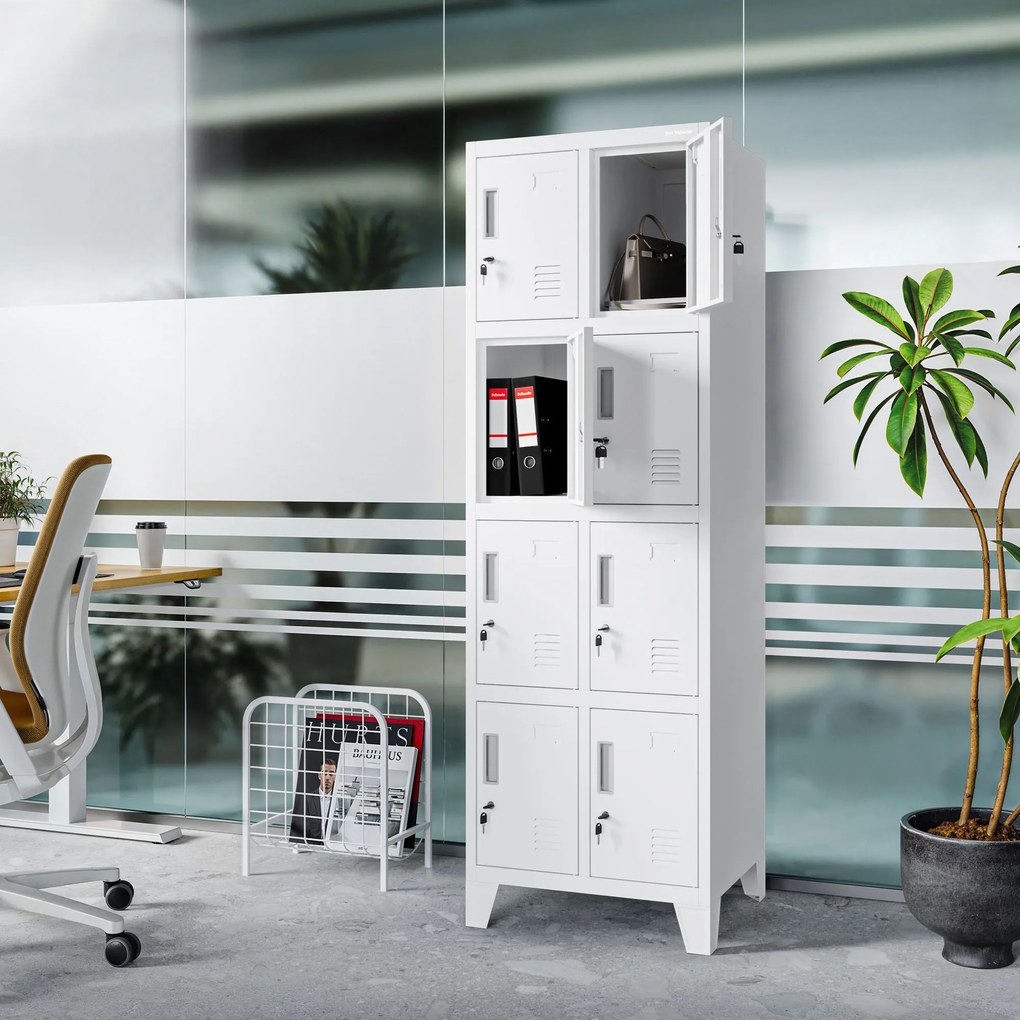 Dvojitá šatníková skriňa BHP ROBERT 2 Plus 559 x 1720 x 450 mm