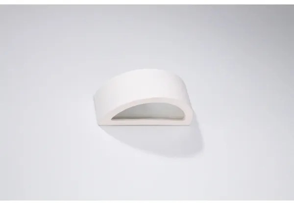 Sollux SL.1459 - Nástenné svietidlo ATENA 1xE27/15W/230V 30 cm biela