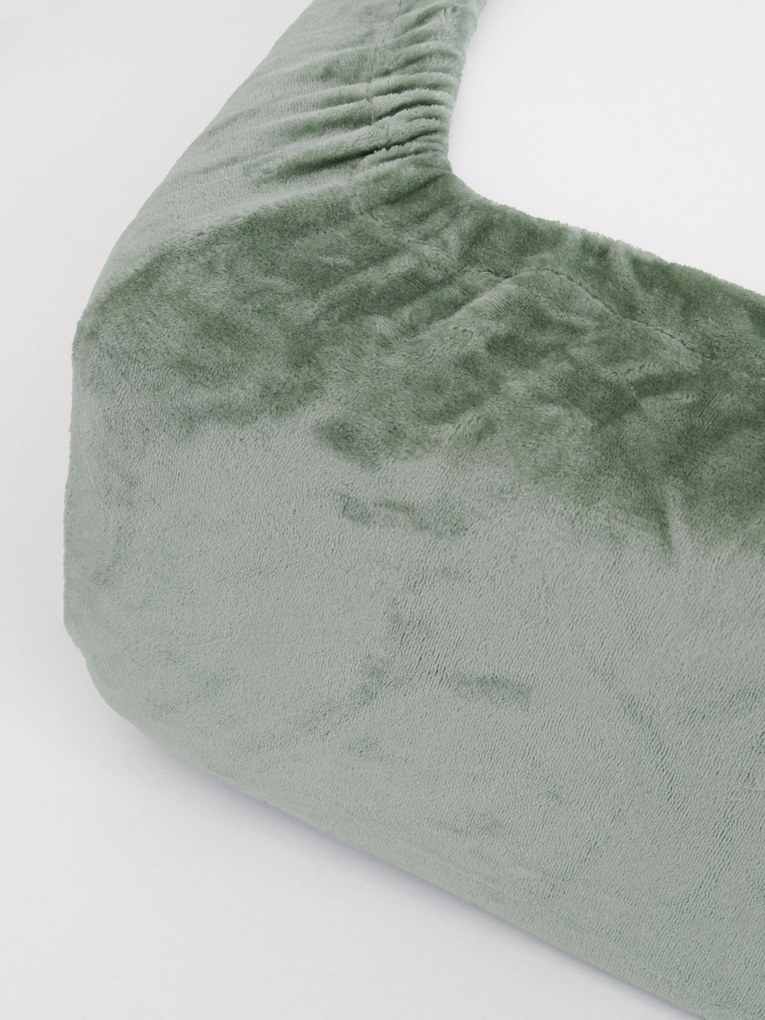 Plachta mikroplyš Deluxe 220 x 200 cm - olivové