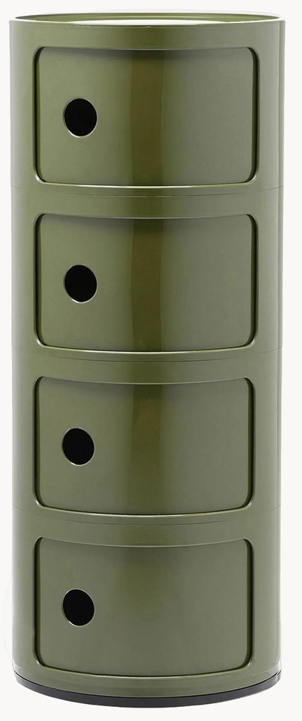 Dizajnová skrinka Componibili, 4 moduly, V 77 cm