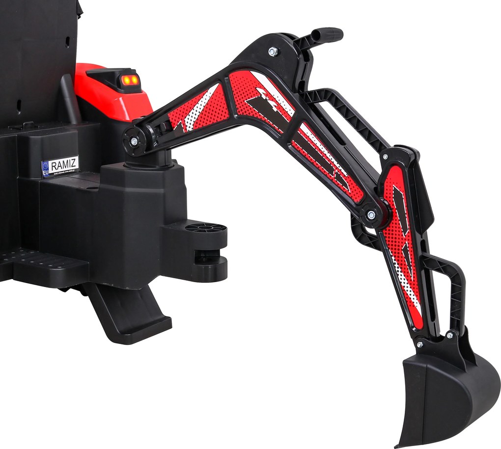 Ramiz Traktorový príves 720-T červený