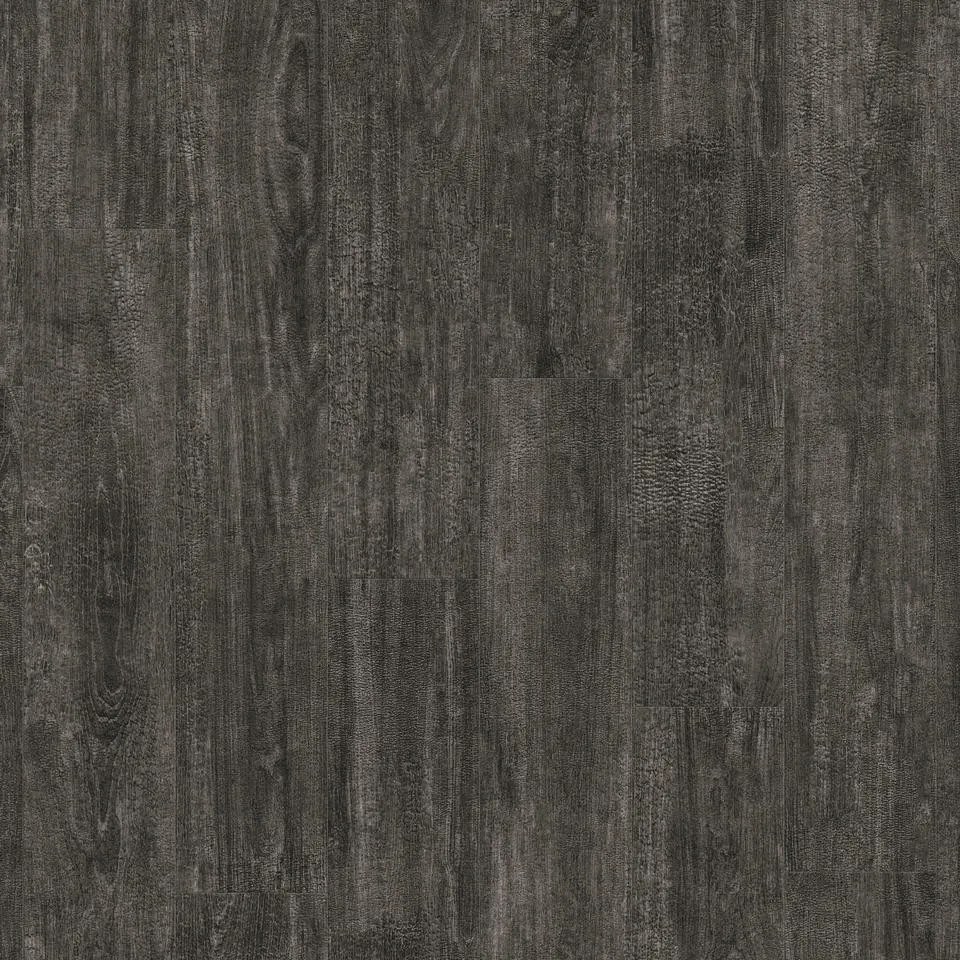 Tarkett, Vinylová podlaha lepená iD Inspiration 30 Charred Wood Black, 1200 x 200 mm