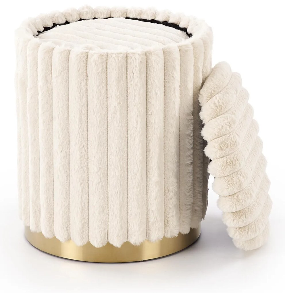 Sada 2 ks taburetů Fido krémová