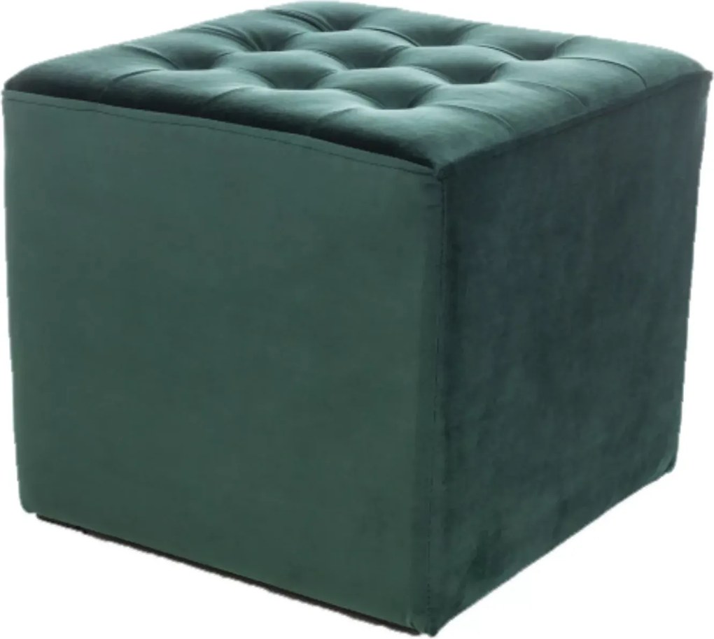 SI Lori Velvet taburetka zelená