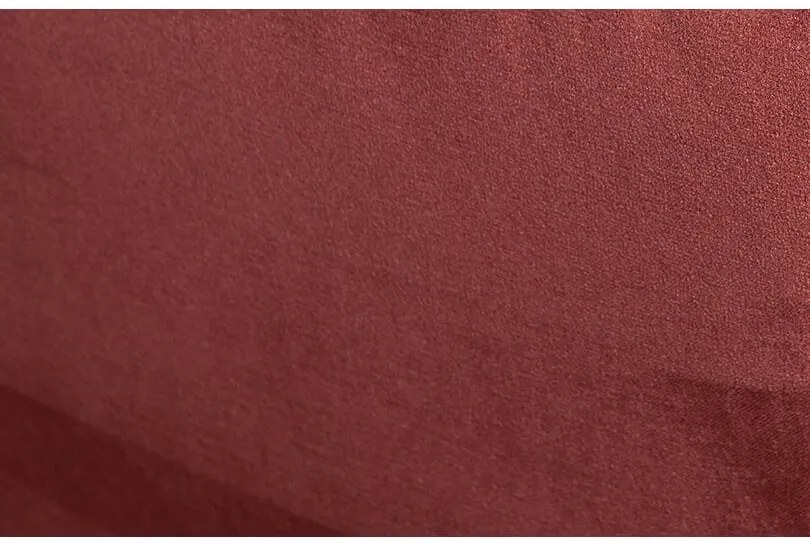 Barová stolička vogue velvet červená 80 cm MUZZA