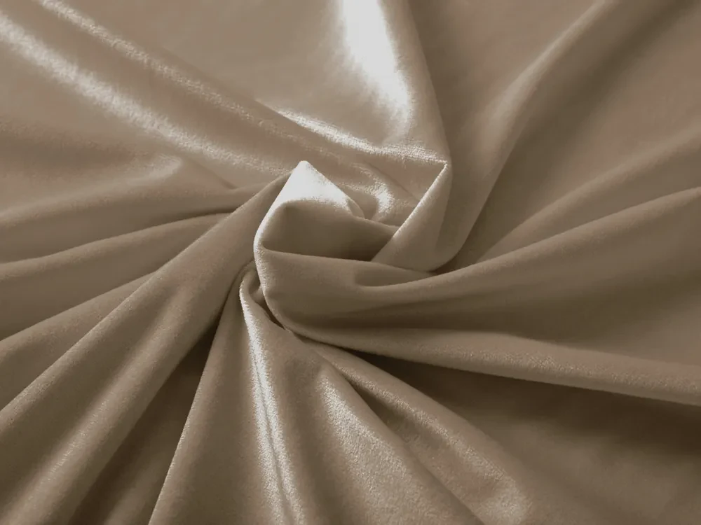 Biante Zamatový prehoz na posteľ Velvet Prémium SVP-034 Kávovo hnedý 140x200 cm