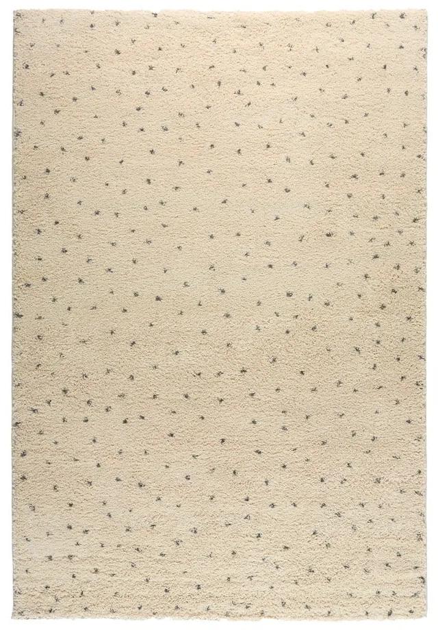 Krémovo-sivý koberec Bonami Selection Dottie, 160 x 230 cm
