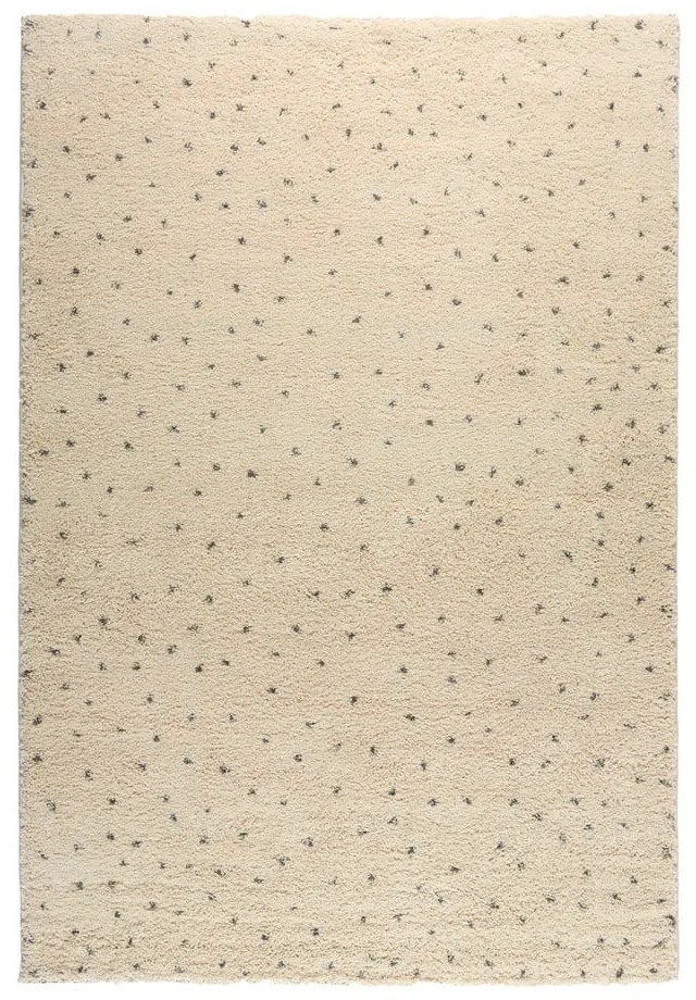 Krémovo-sivý koberec Bonami Selection Dottie, 140 x 200 cm
