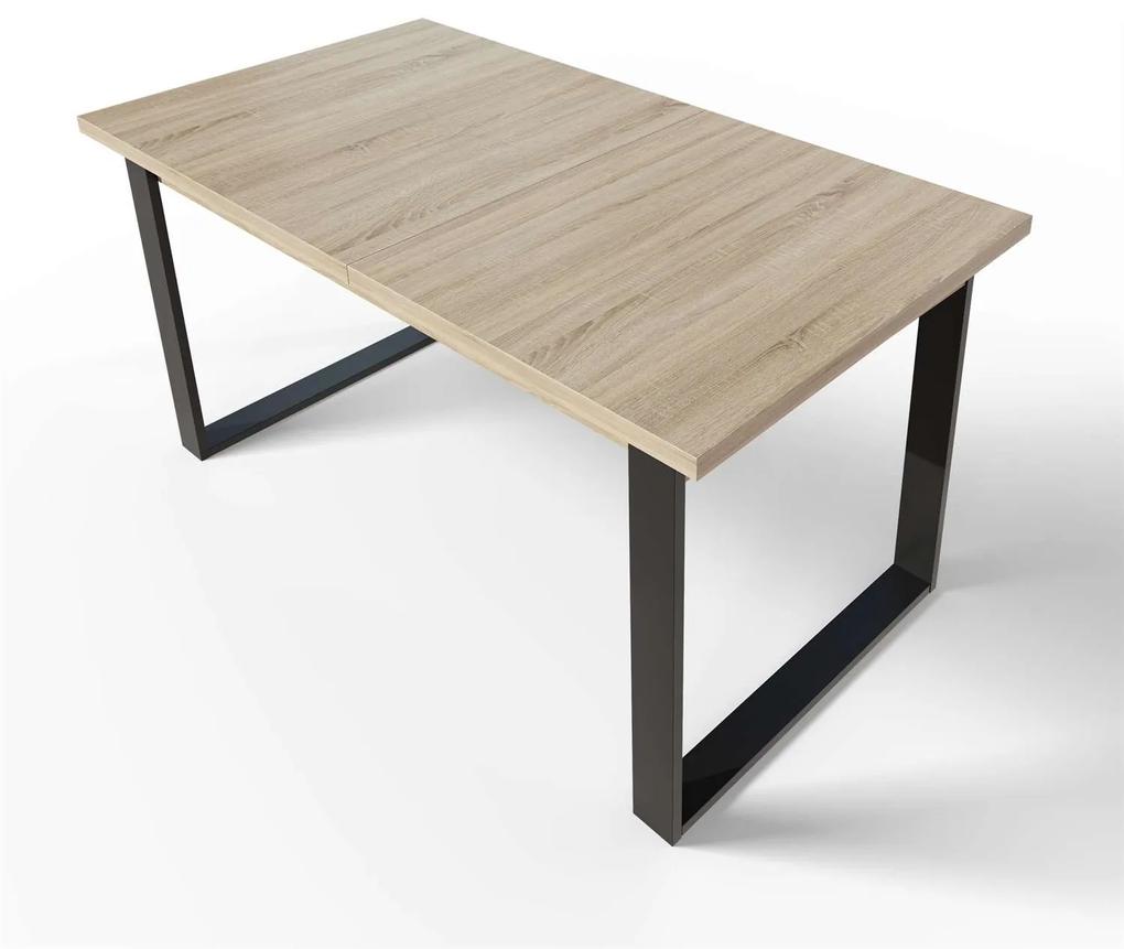 Rozkladací jedálenský stôl GRANDE 150 - 190 x 80 cm Dub sonoma