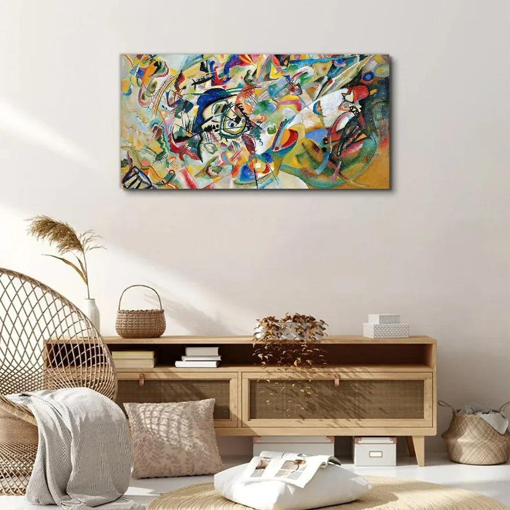 Obraz Canvas Kandinsky abstrakcie