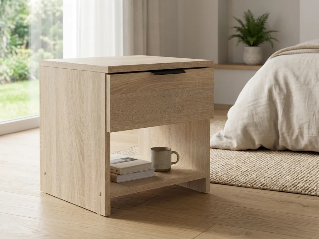 Nočné stolíky HAVANA (2 ks), dub sonoma