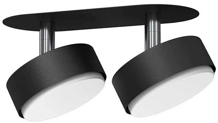 Brosline 3261 - Podhľadové bodové svietidlo DROP 2xGX53/9W/230V čierna
