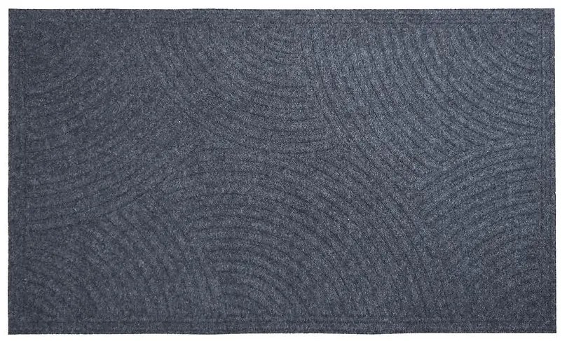 Rohož Textile K-502-3 45x75 cm šedá
