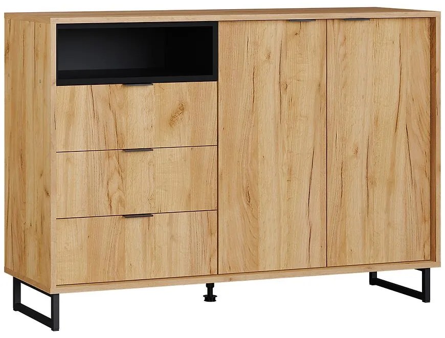 Konor Komoda 138 2d3s D.Craft Zlatý