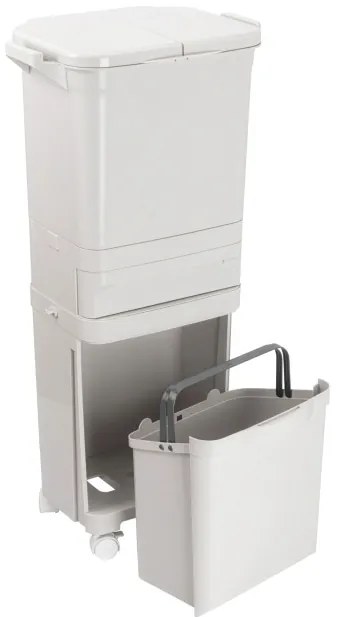 Odpadkový kôš NARDAN 42 l sivý