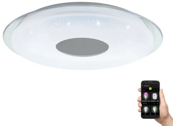 Eglo 900005- LED Stmievateľné stropné svietidlo LANCIANO-Z LED/44,8W/230V 2700-6500K